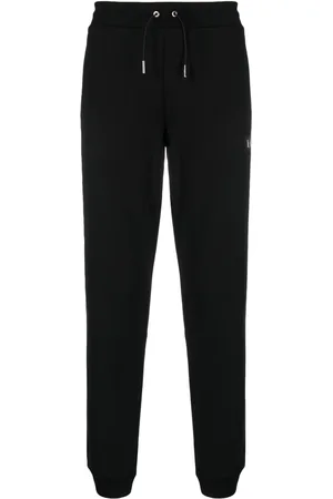 EA7 Logo-patch drawstring track pants