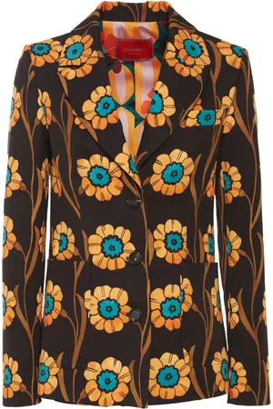 La DoubleJ 24/7 floral-print blazer
