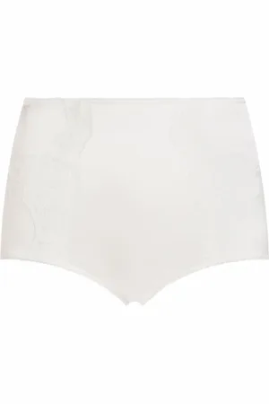 Dolce & Gabbana Lace-panel high-waisted briefs