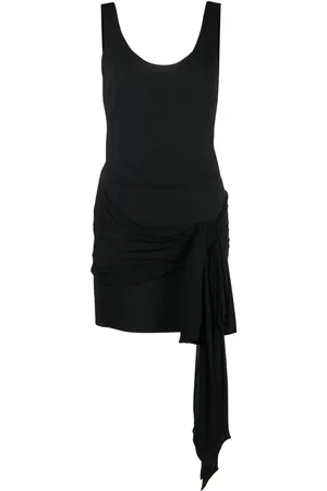 Serafini Draped tie short dress