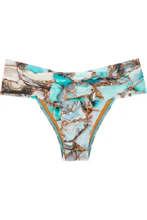 Lygia & Nanny Jasper marble-print pants