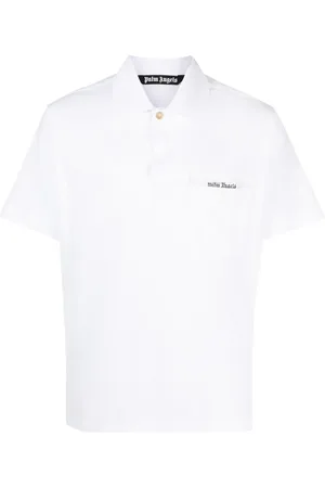 Palm Angels Sartorial Tape cotton polo shirt