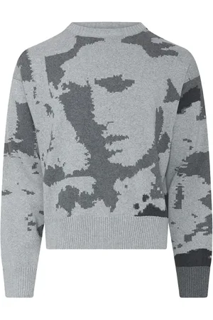 HELIOT EMIL Artwork-jacquard sweatshirt
