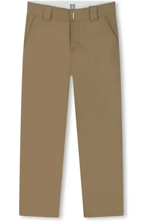 Givenchy Logo-plaque trousers