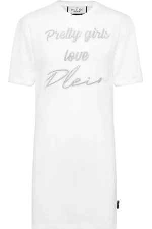 Philipp Plein Short sleeve t-shirt dress