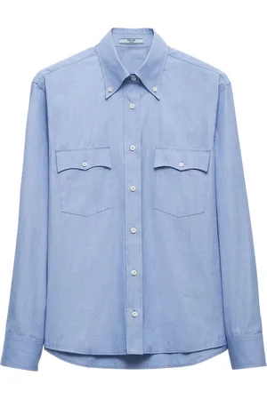Prada Long-sleeve cotton shirt