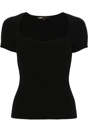 Maje Ribbed-knit top