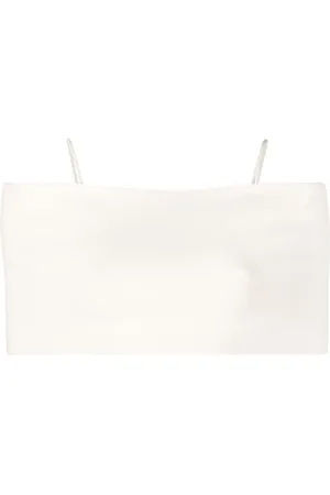 AMBUSH Cold-shoulder cropped top