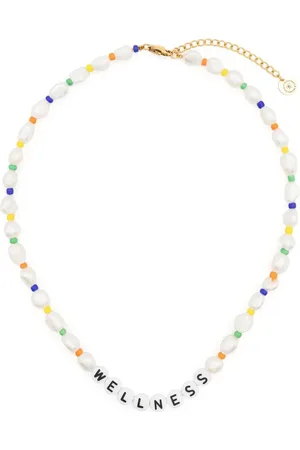Sporty & Rich Wellness Pearl/Bead Necklace