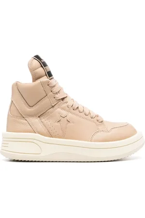 Rick Owens X DRKSHDW Turbowpn leather sneakers
