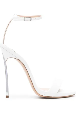 Casadei Blade Marta 125mm leather sandals