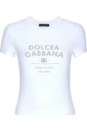 Dolce & Gabbana Logo-print cotton-blend T-shirt