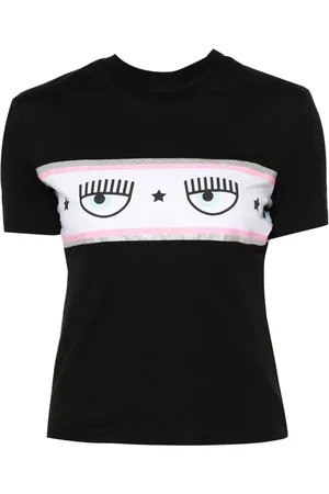 Chiara Ferragni Eyelike-motif cotton T-shirt