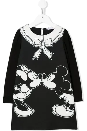 MONNALISA Cartoon-print shift dress