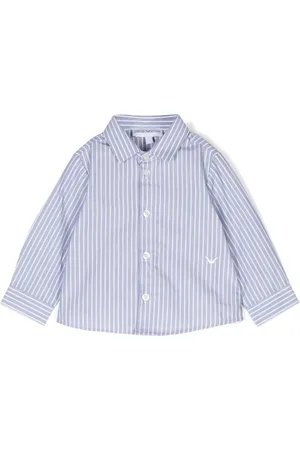Emporio Armani Striped cotton shirt