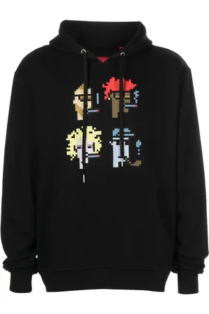 MOSTLY HEARD RARELY SEEN Smoking Kills print hoodie