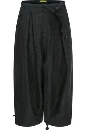 SHANGHAI TANG X Chen Man silk gauze trousers