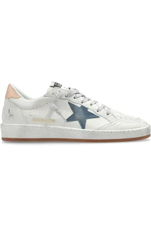 Golden Goose Ball Star distressed leather sneakers