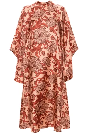 La DoubleJ Magnifico floral-print midi dress