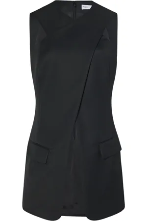 ROSETTA GETTY Tailored cross-front top