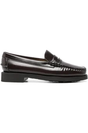 SEBAGO Penny-slot leather loafers
