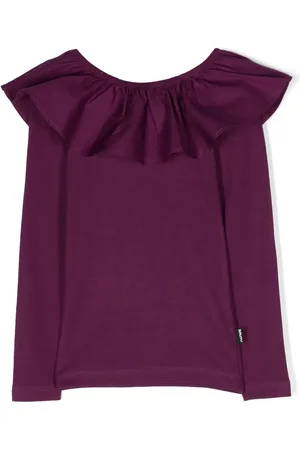 Molo Ruffle-collar long-sleeve top