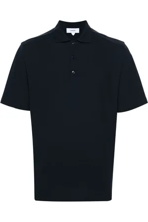 LARDINI Jersey cotton polo shirt