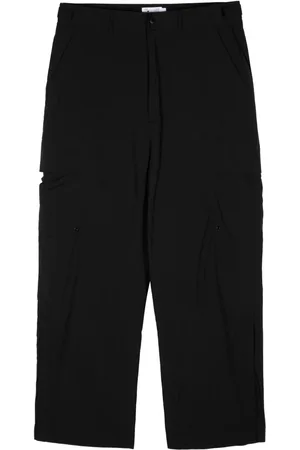 Izzue Pleat-detail straight-leg trousers