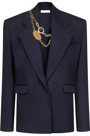 AREA Chain-detailing blazer