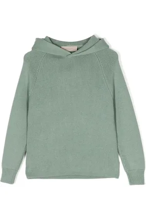 FEAR OF GOD Logo-patch knitted hoodie