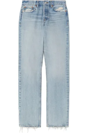 RE/DONE Easy straight-leg cotton jeans