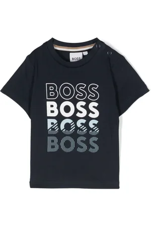 HUGO BOSS Logo-print cotton T-shirt