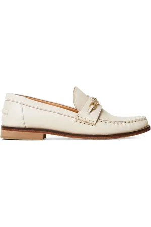 Twin-Set Oval T leather loafers