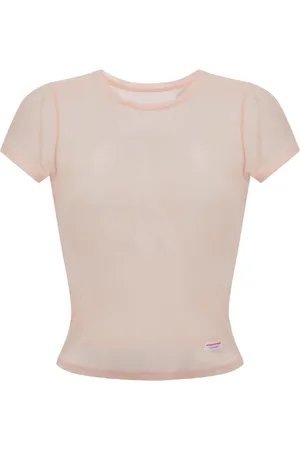 Alexander Wang Transparent lingerie t-shirt