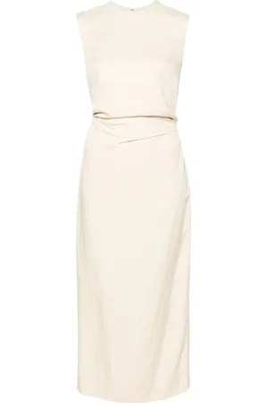 Totême Tie-waist sleeveless midi dress