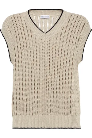 Brunello Cucinelli Monili-detail vest