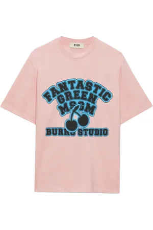 Msgm Slogan-print T-shirt