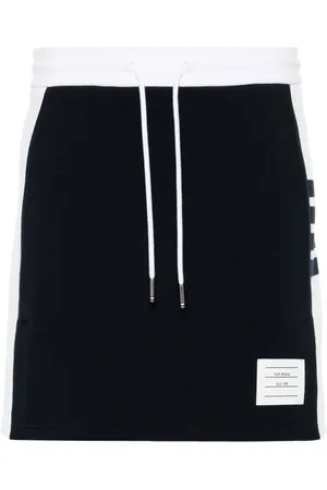 Thom Browne 4 Bar-stripe mini skirt