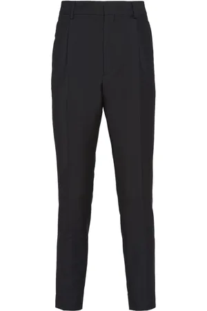 Prada Mohair-wool tailored trousers