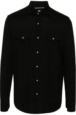 ELEVENTY Cutaway-collar shirt
