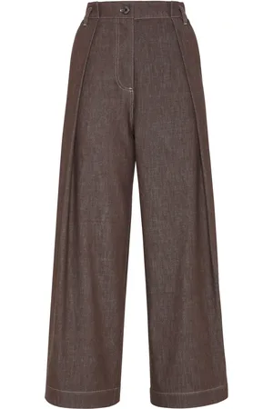Brunello Cucinelli Box pleat trousers