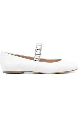 Casadei Crystal ballet flats
