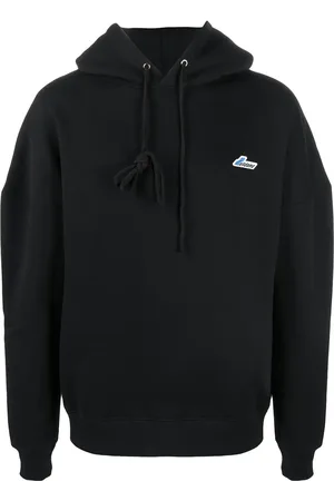 We11 Done Dropped shoulder hoodie