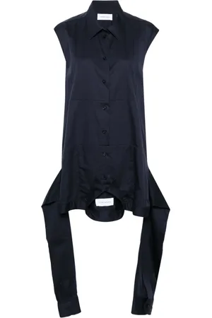 Viktor & Rolf Upside Down poplin shirtdress