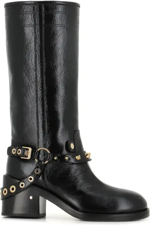 LAURENCE DACADE 70mm stud-detail boots