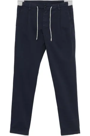 ELEVENTY Pleated tapered trousers