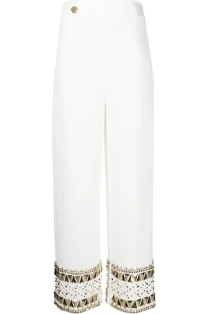 Philipp Plein Cady gold-studded trousers