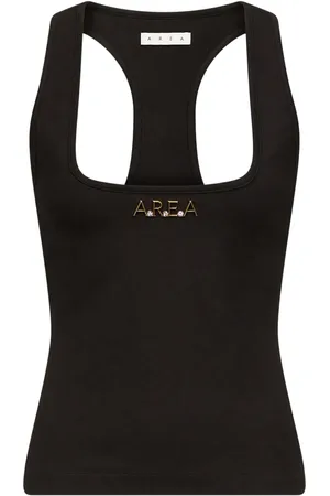 AREA Nameplate racerback tank top