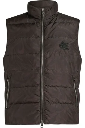 Etro Paisley-print padded waistcoat
