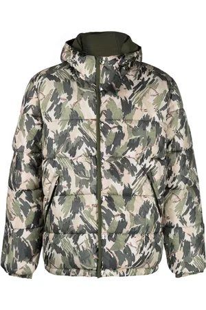 Paul Smith Abstract-print padded jacket